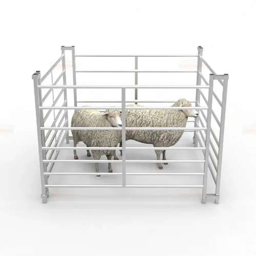 4ft Sheep Fence Panels, 7 Railed Metal Galvanized Sheep Hurdle