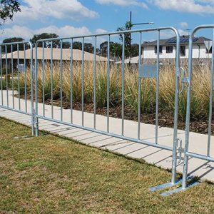 Crowd control barriers