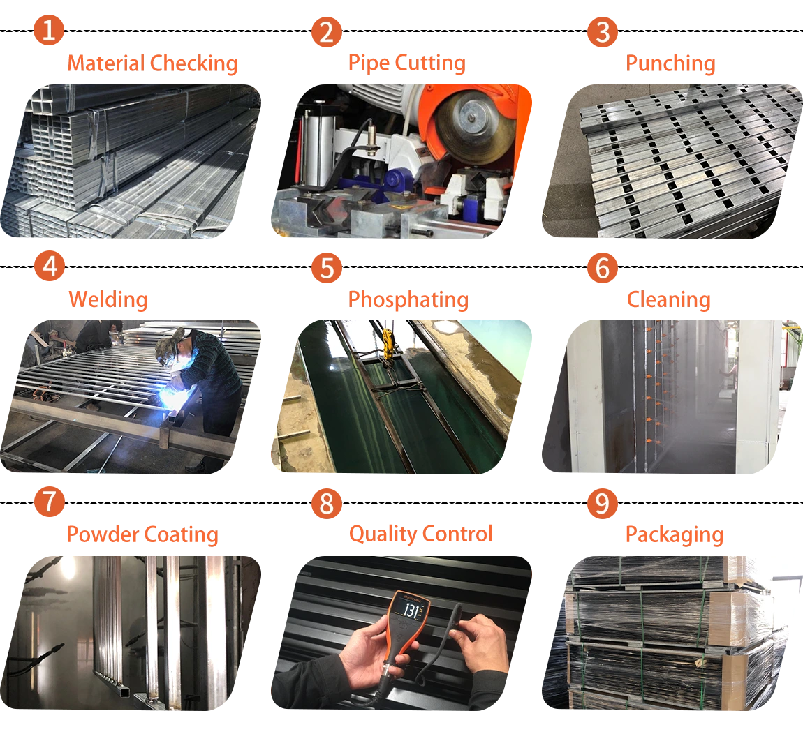 Aluminum Swimming Pool Fence Production Process