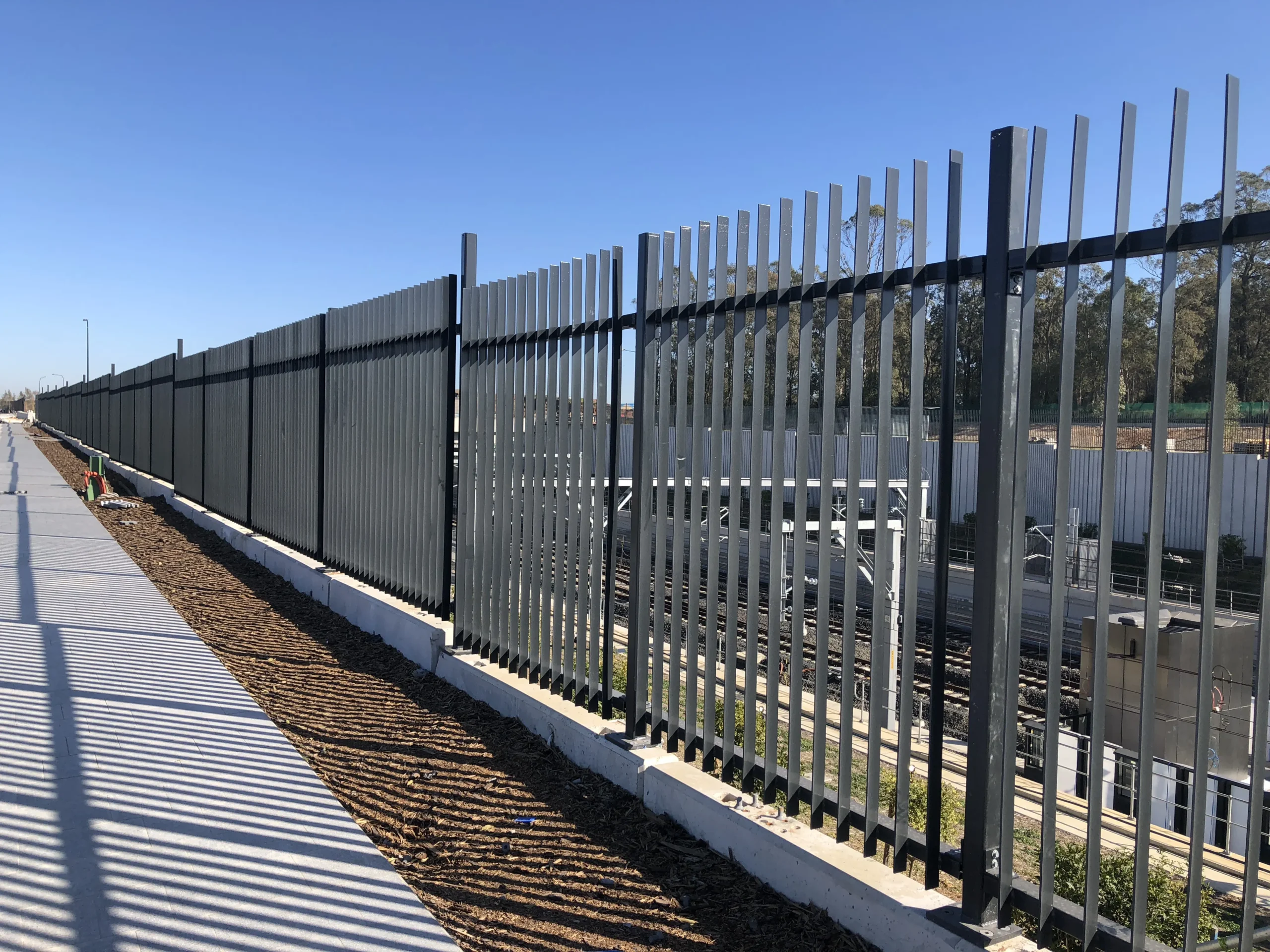 Metal Security Fence