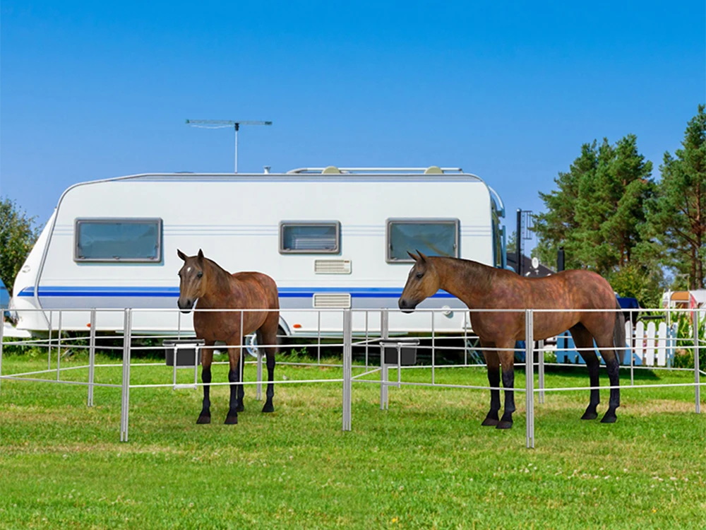 Portable Metal Horse Fence