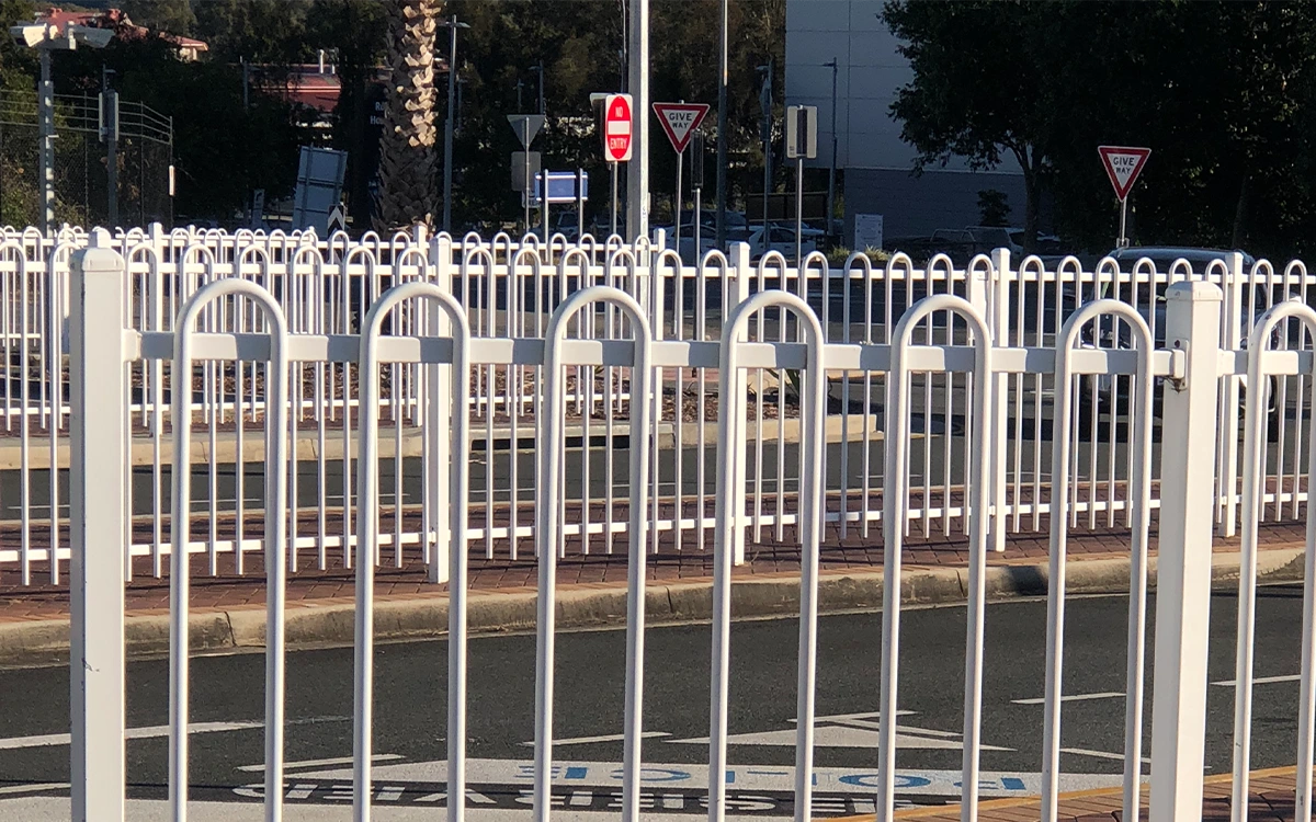 Square Metal Fence Post Caps