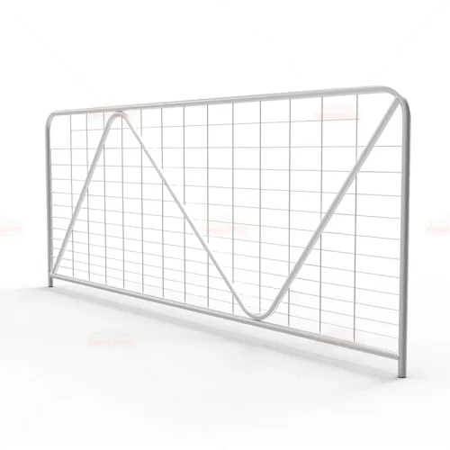 10ft N-Stay Metal Gradient Mesh Infill Farm Gate 2980mm(9.7ft) x 1170mm(3.8ft)