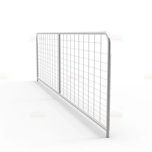 14ft I-Stay Metal Gradient Mesh Infill Farm Gate 4180mm (13.7ft)x1170mm(3.8ft)