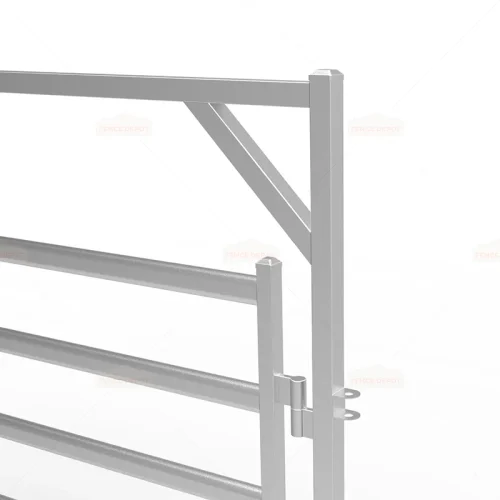 Cattle Rail Double Gates In Frame 4450mm（17.5ft）x 2200mm（7.2ft）