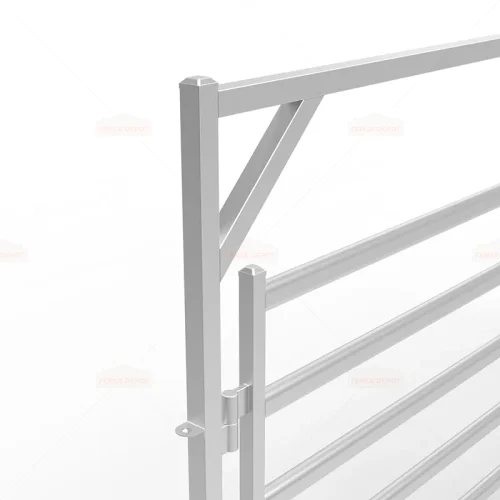 Cattle Rail Double Gates In Frame 4450mm（17.5ft）x 2200mm（7.2ft）