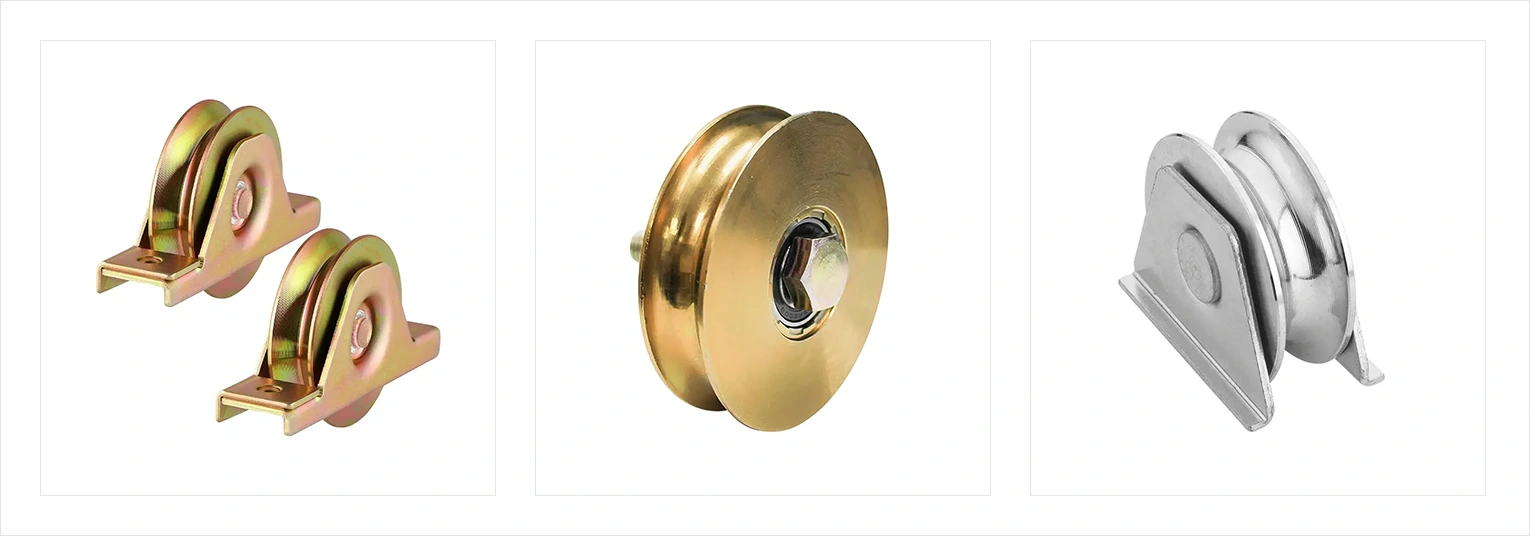Different Types of Sliding Gate Groove Wheel