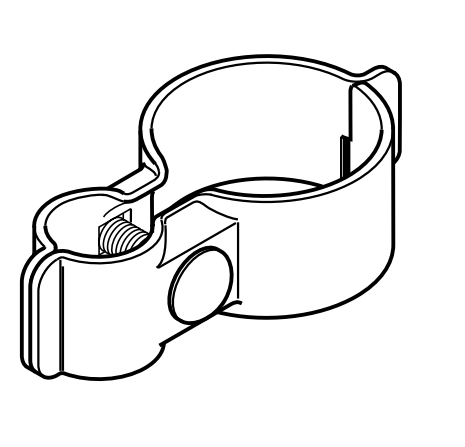 Fence Pipe Hinge Fitting Drawings