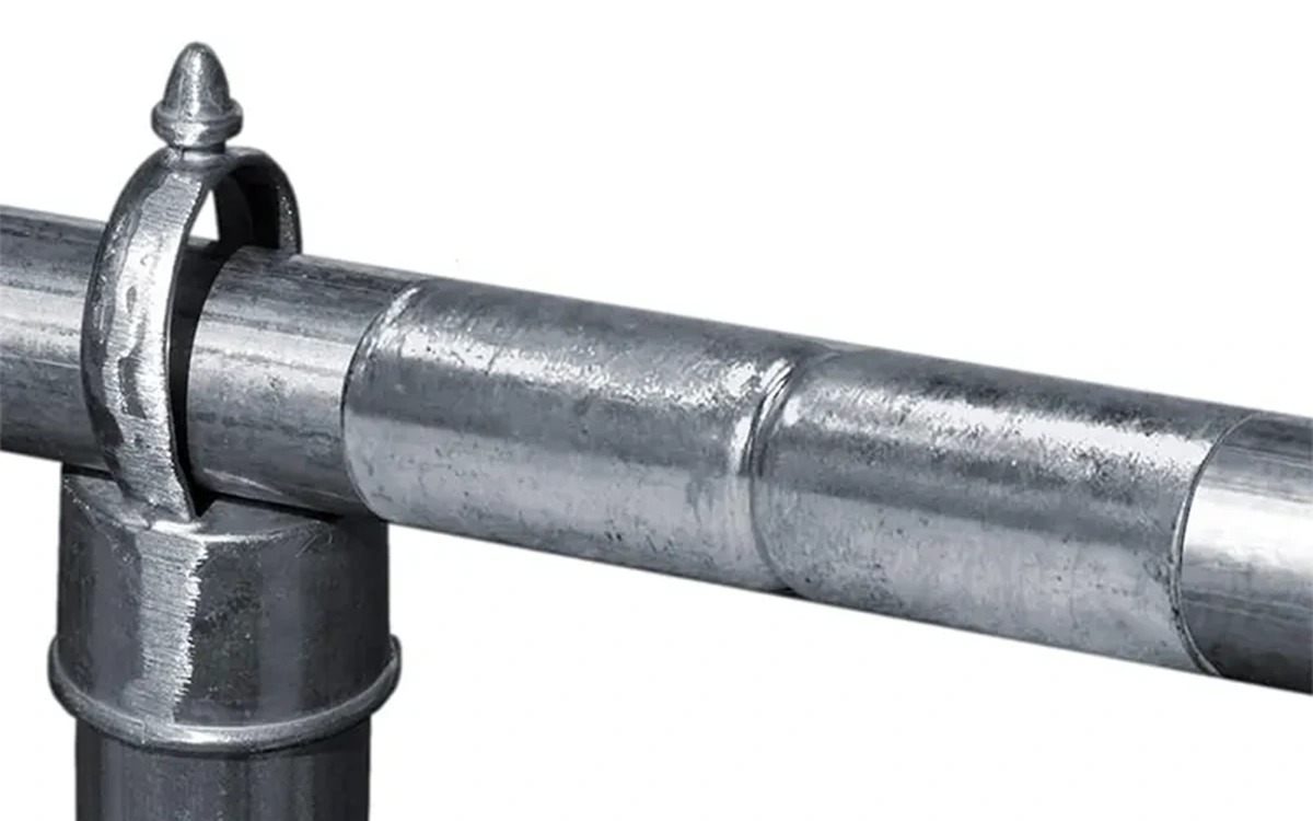 Fence Pipe Top Rail Sleeve Usage Scenario