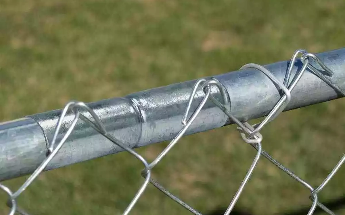 Fence Pipe Top Rail Sleeve Usage Scenario