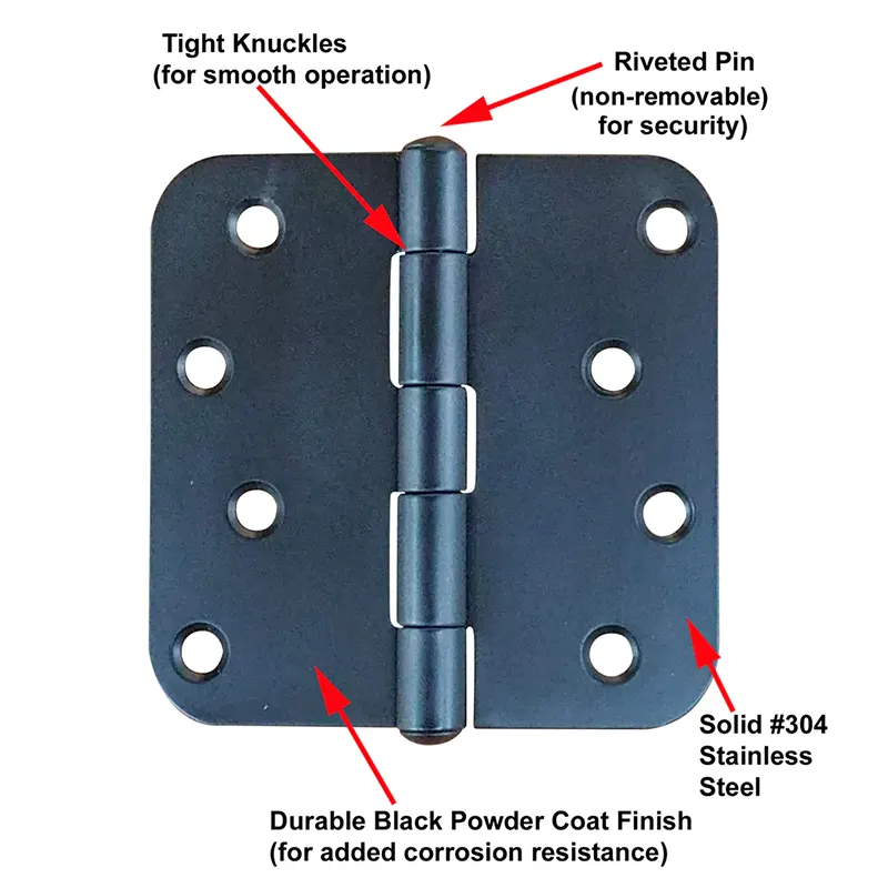 Heavy Gate Strap Hinges Details