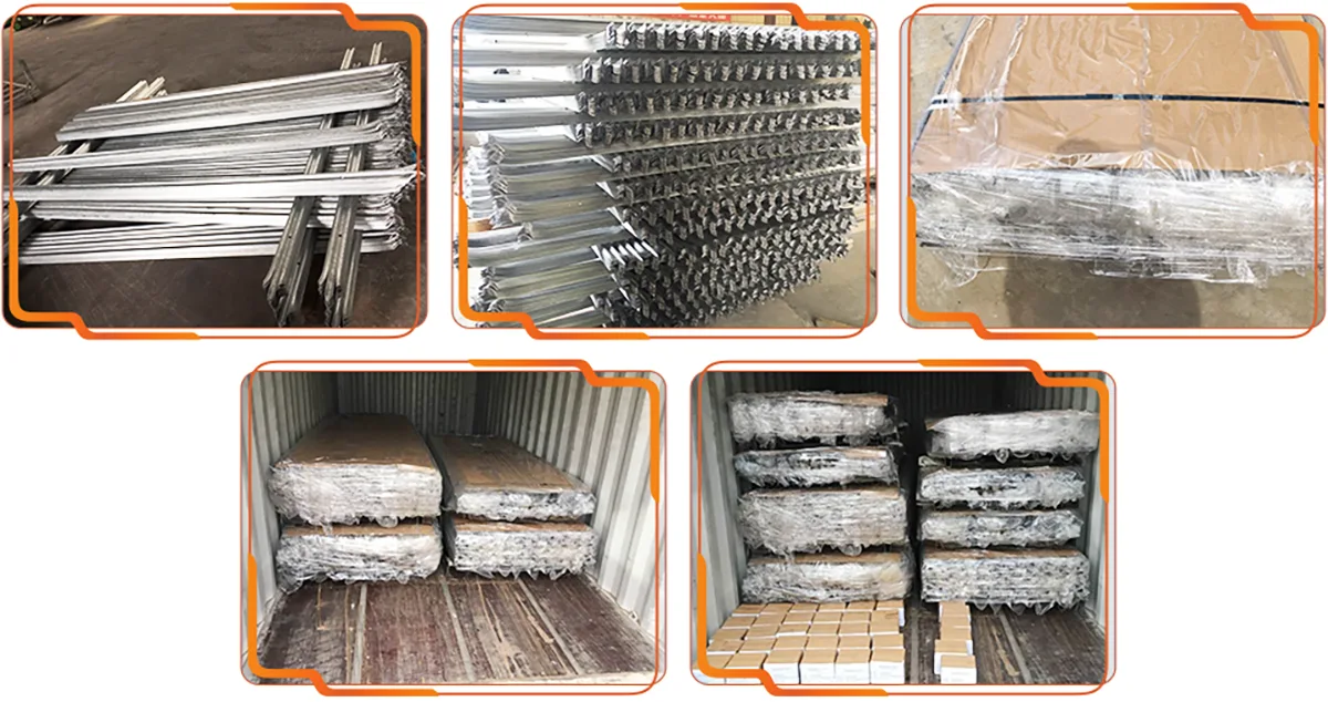 Palisade Fence Packing and Shipping