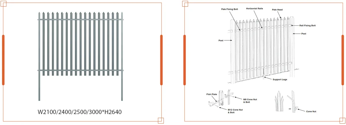 Palisade Fencing Product Details