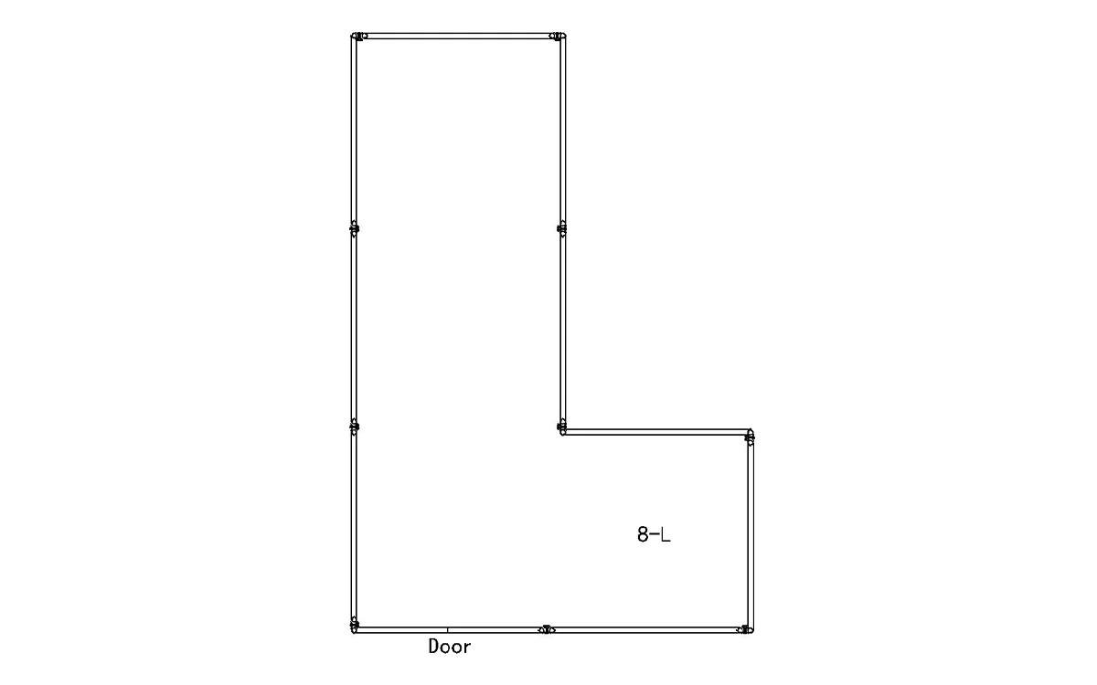 Dog Kennel Panel Combination-8-L