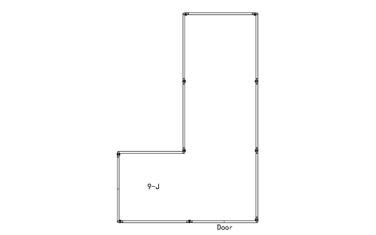 Dog Kennel Panel Combination-9-J