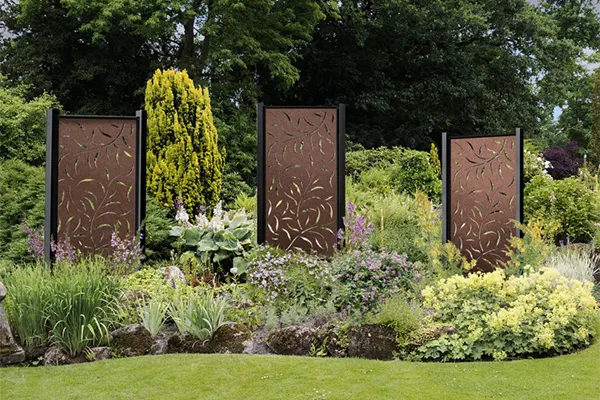 Laser Cut Garden Panels