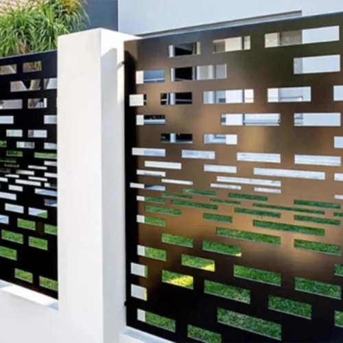 Laser Cut Metal Garden Panels
