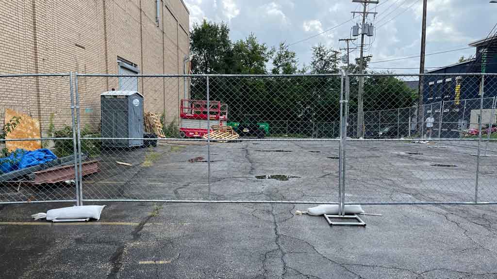 Temporary Chain Link Fencing
