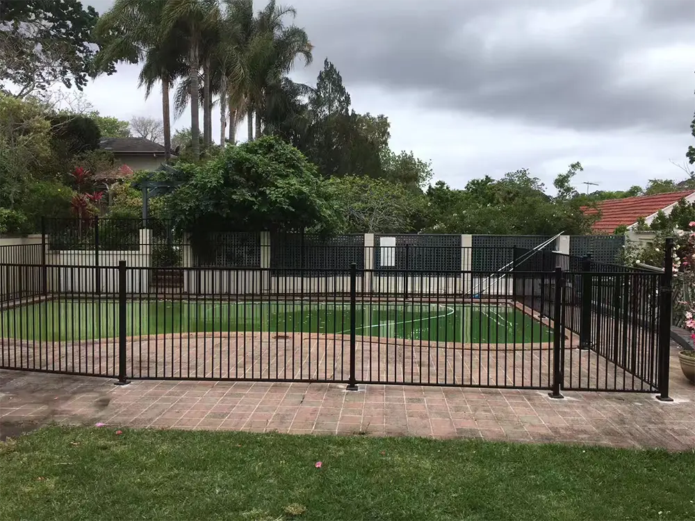 Aluminum Powder Coated Fence