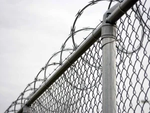 Barbed Wire Mesh Fences