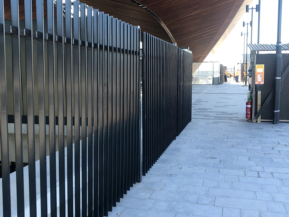 Metal Fence Vertical Slats