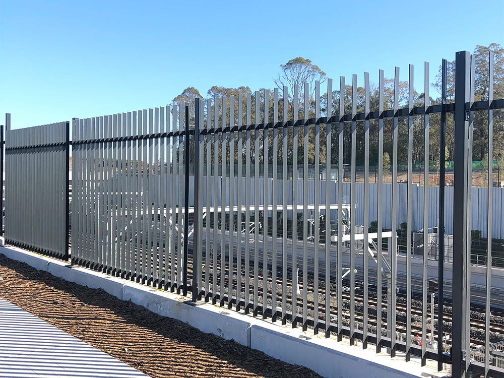 Metal Fence Vertical Slats