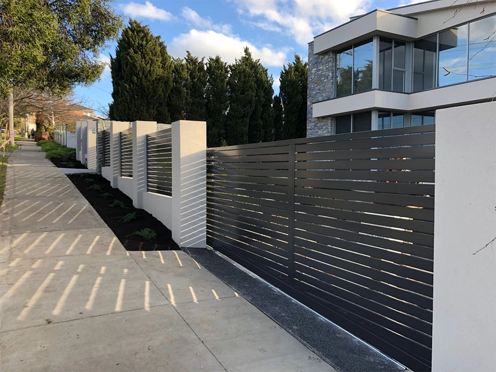 Aluminum Slat Fence