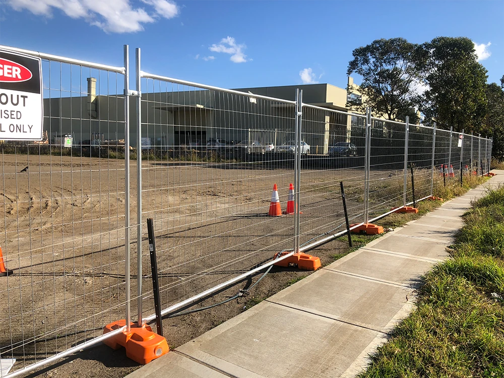 Temporary Welded Mesh Fence