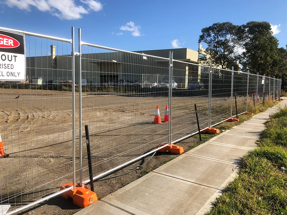 Welded Mesh Temporary Fence