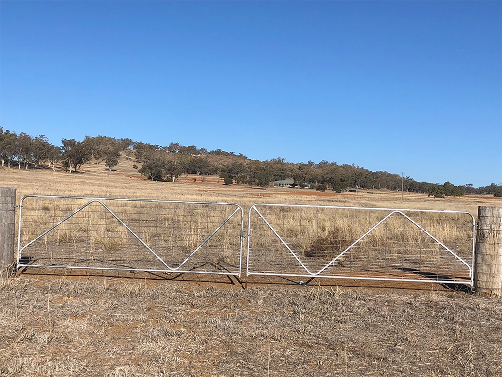 Metal Mesh Farm Gate