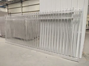 Sliding Gate Production Process - Accessory Installation