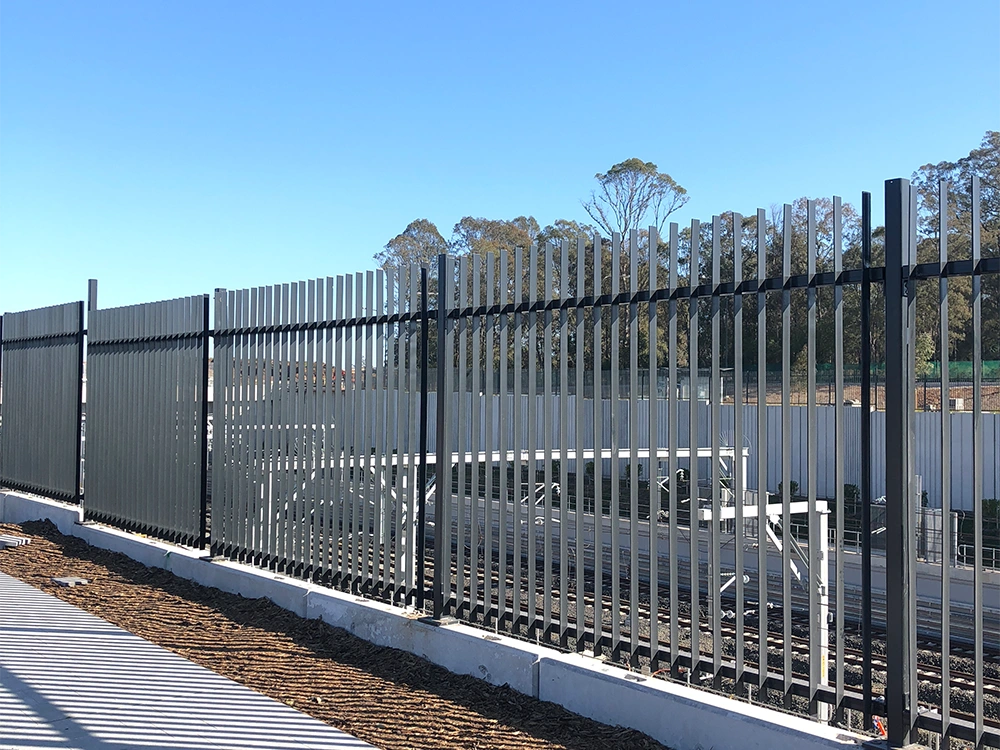 Vertical Slat Fence