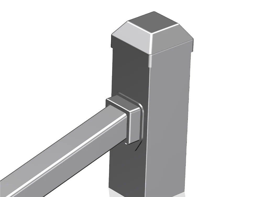 Single Wing Double Hole Bracket