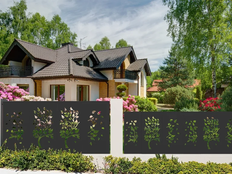 Laser Cut Garden Panels