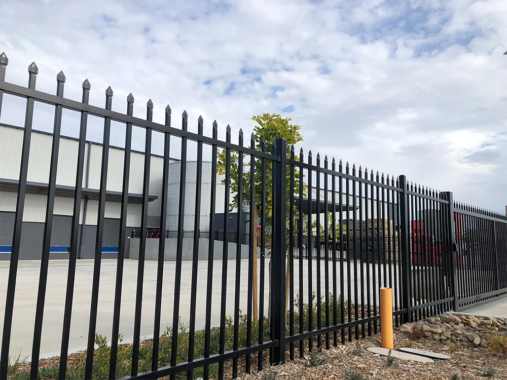 Powder Coated Fence - Spear Top Fencing